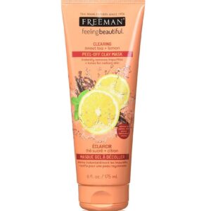 CLEARING sweet tea + lemon PEEL-OFF CLAY MASK