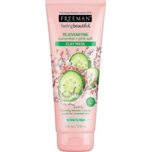 FREEMAN REJUVENATING cucumber + pink salt CLAY MASK