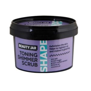 Beauty-Jar-shape-tonning-shimmer-scrub
